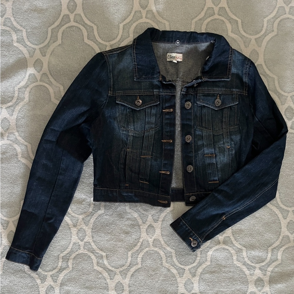 Cropped Jean Jacket - Picture 2 of 14